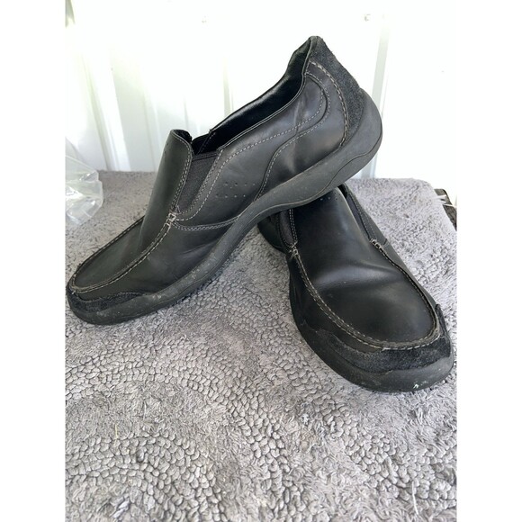 Timberland Earthkeepers Mt Kisco Loafers Mens Sz 14 Black Slip On Leather suede - Picture 8 of 11